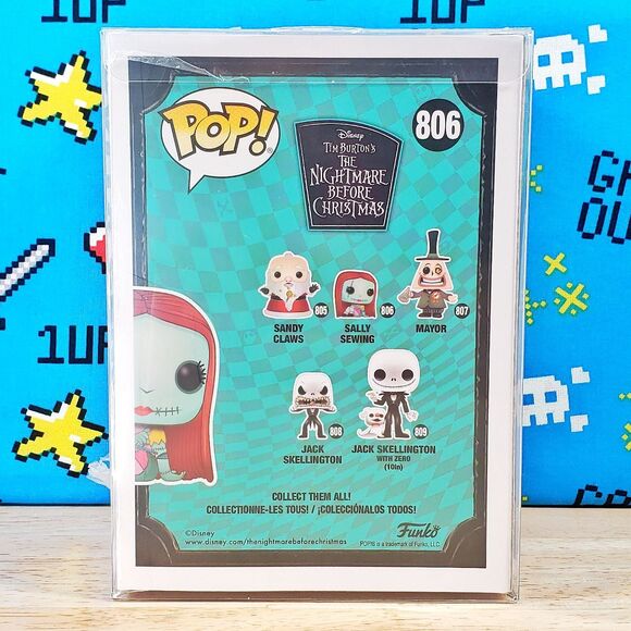 Funko PoP The Nightmare Before Christmas Sally Sewing #806 2020 + Protector - Picture 4 of 10